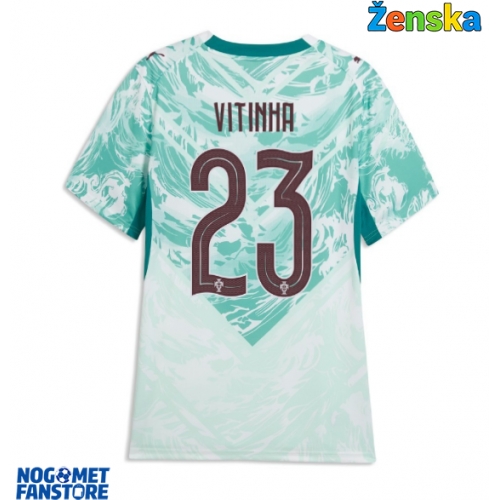 Portugal Vitinha #23 Gostujuci Dres za Ženska SP 2026 Kratak Rukav